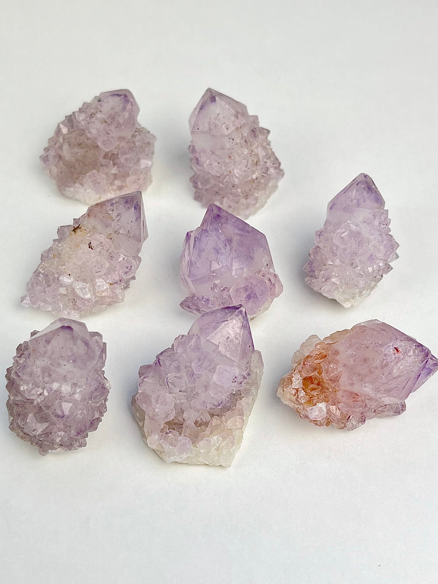 Ametyst kaktuskvarts (spirit quartz)