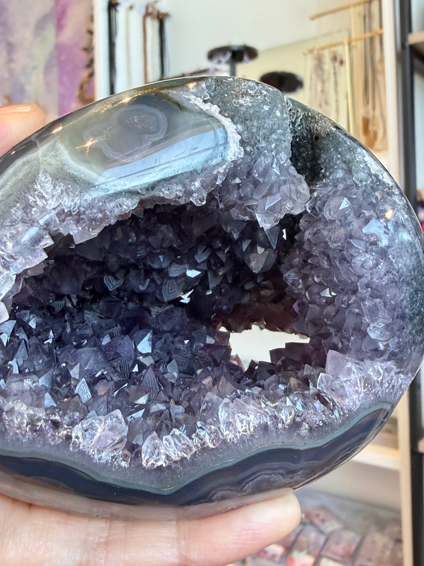 Ametyst geode