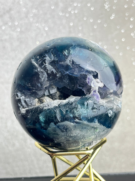 Druzy Fluoritt kule