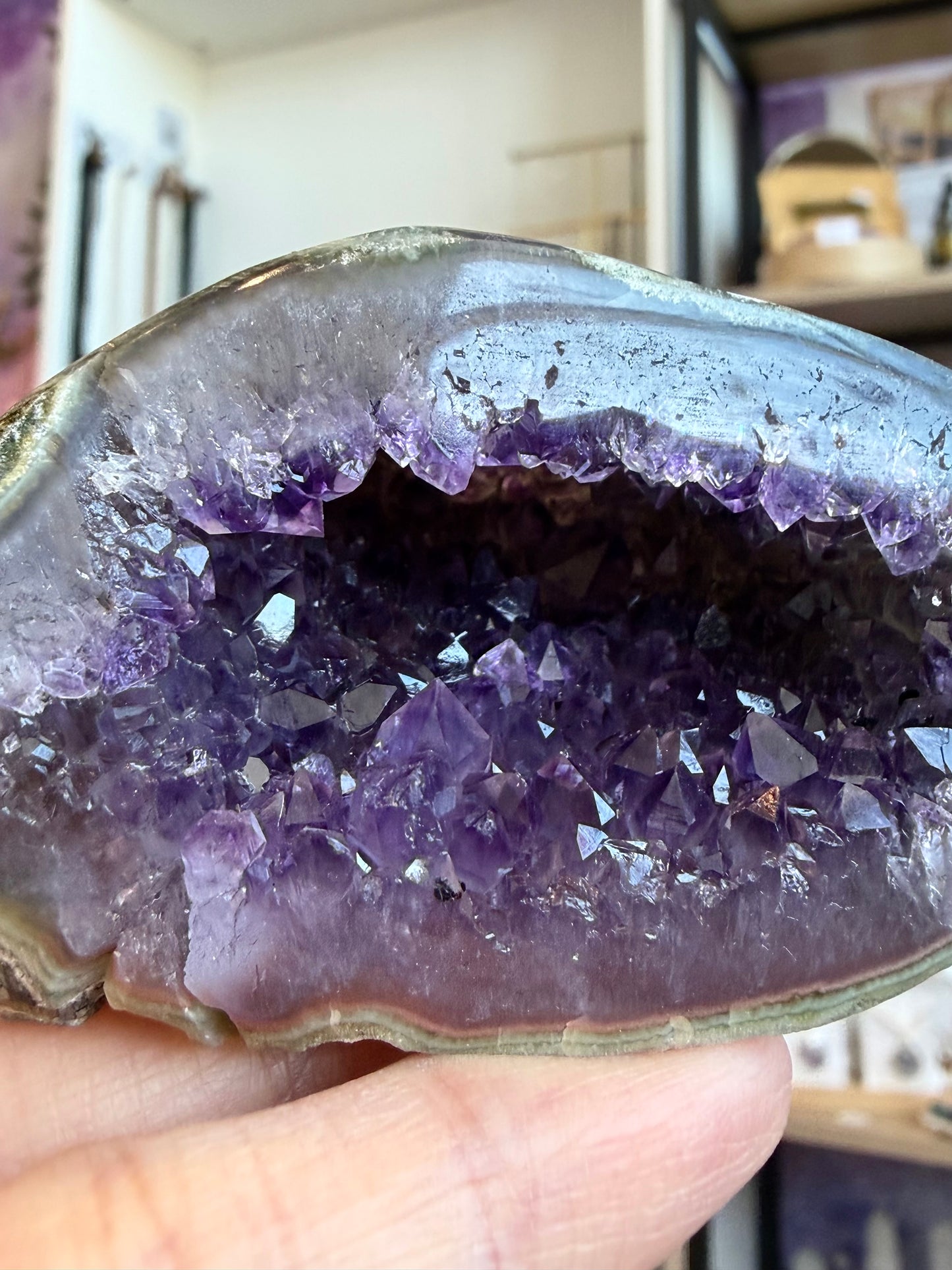 Ametyst geode