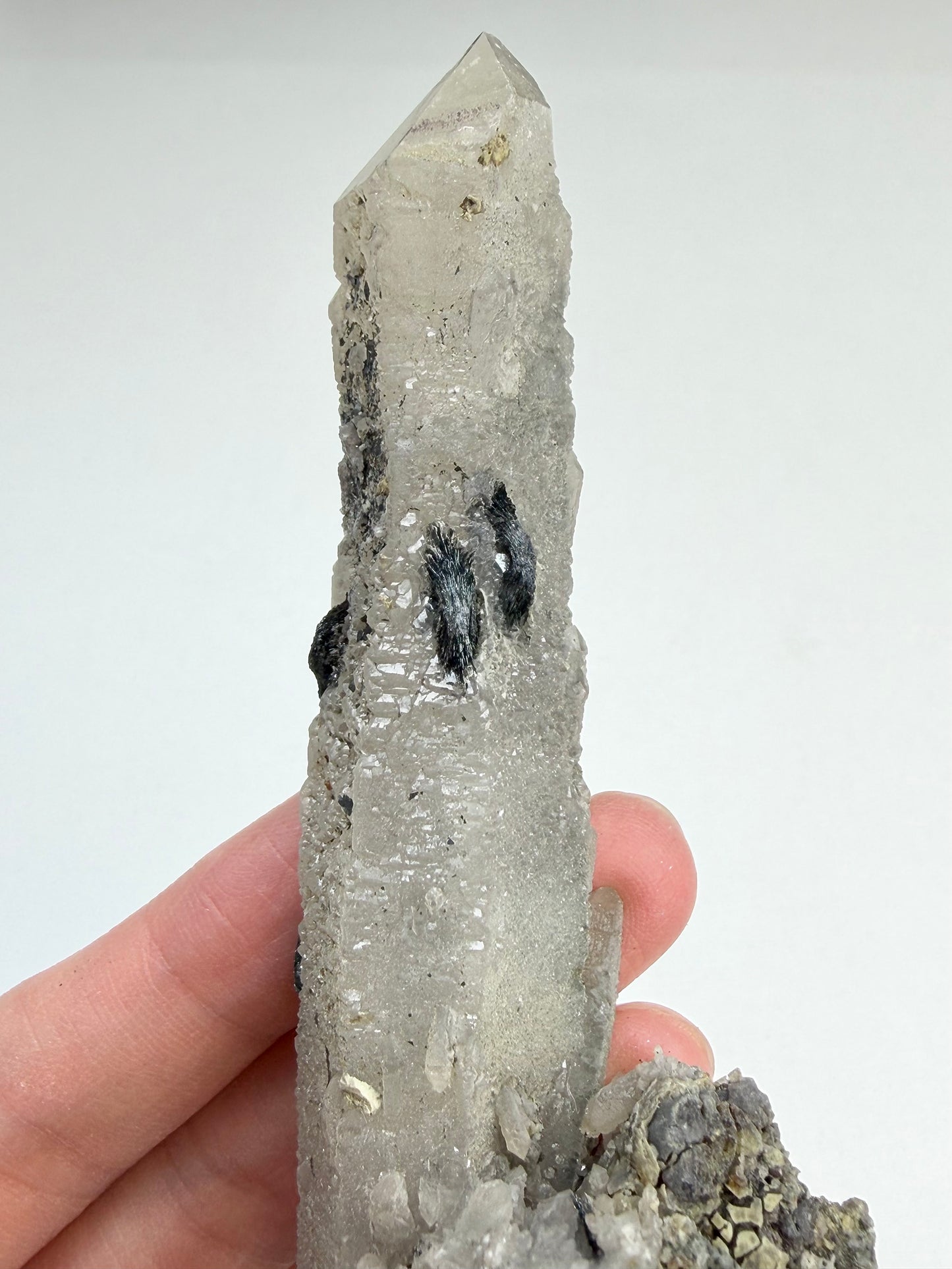 Kvarts med Hematitt (Specularite)
