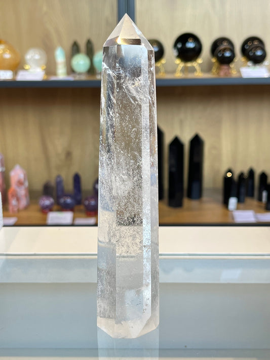 Bergkrystall klarkvarts tårn