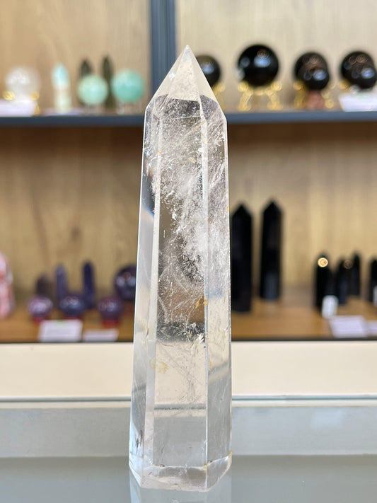 Bergkrystall klarkvarts tårn