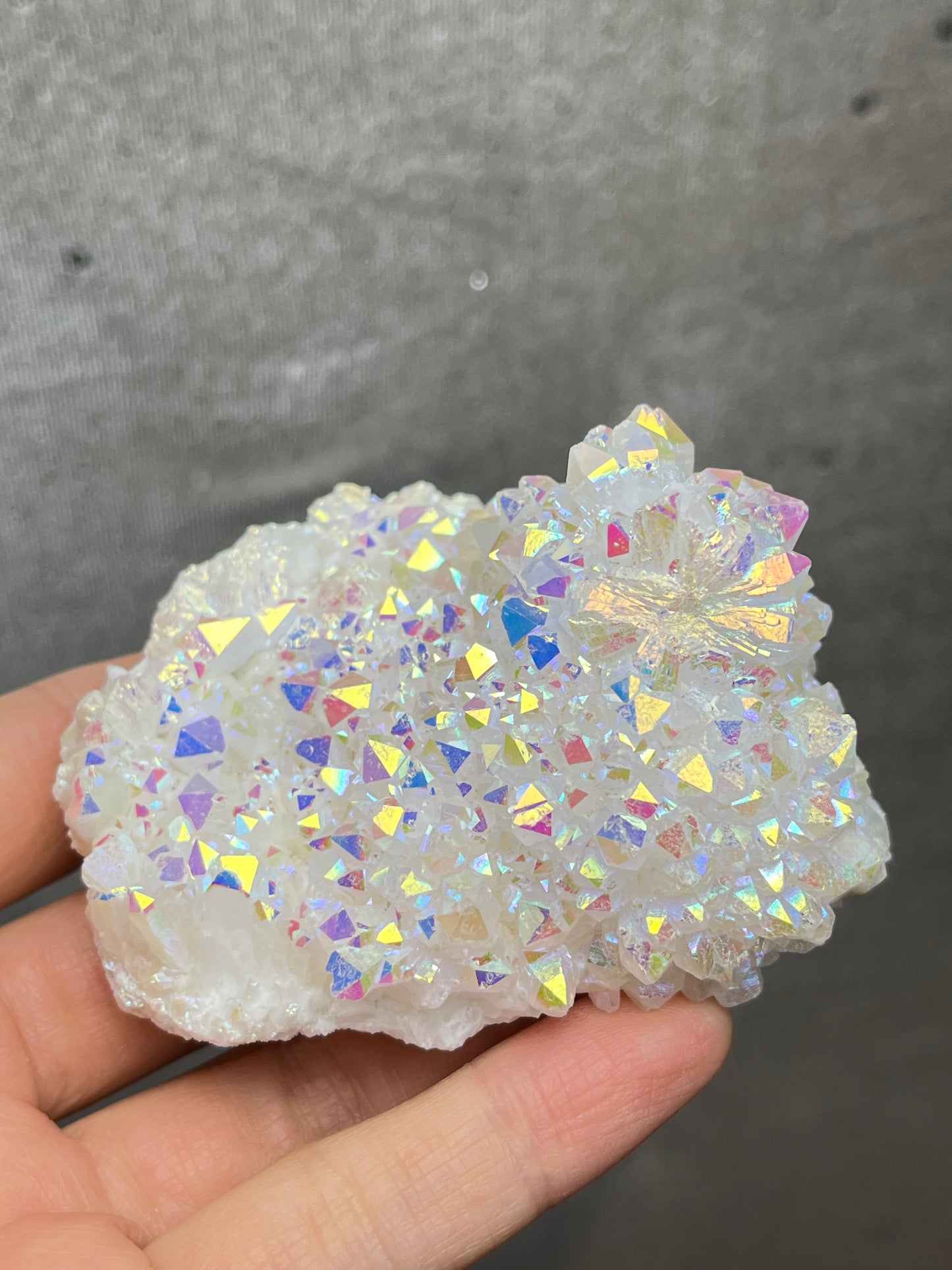 Aurakrystall Gruppe Regnbue