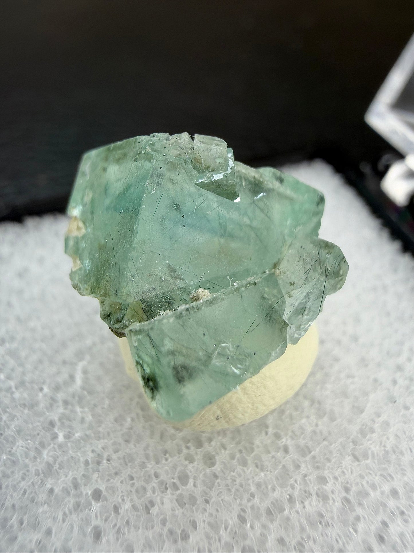 Fluorite with box