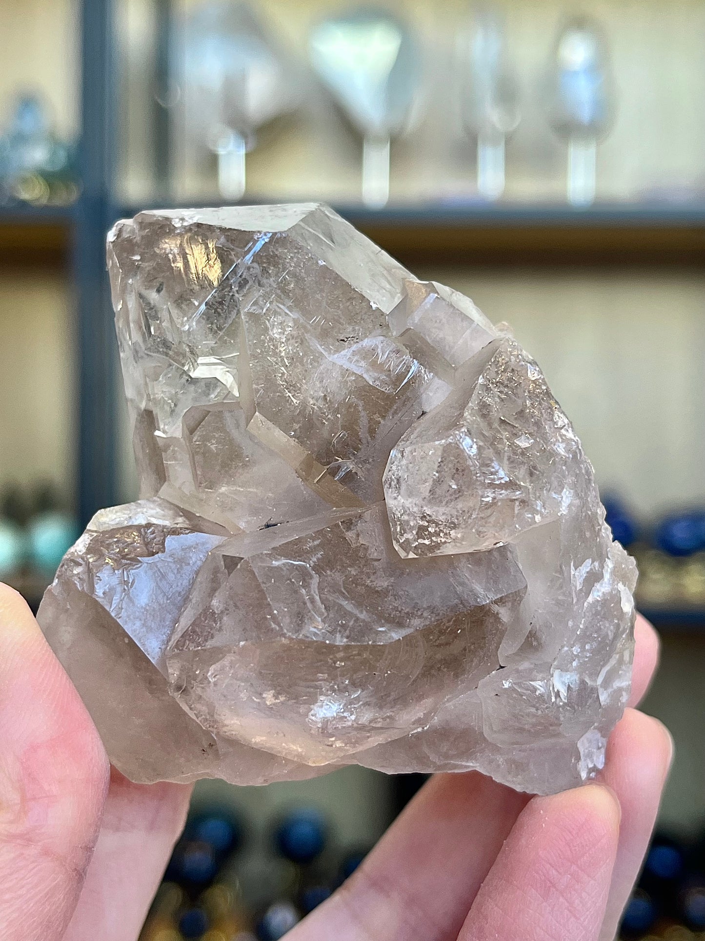 Smoky Quartz Cluster from Brazil