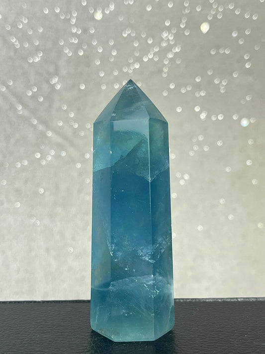 Blågrønn Fluoritt tårn