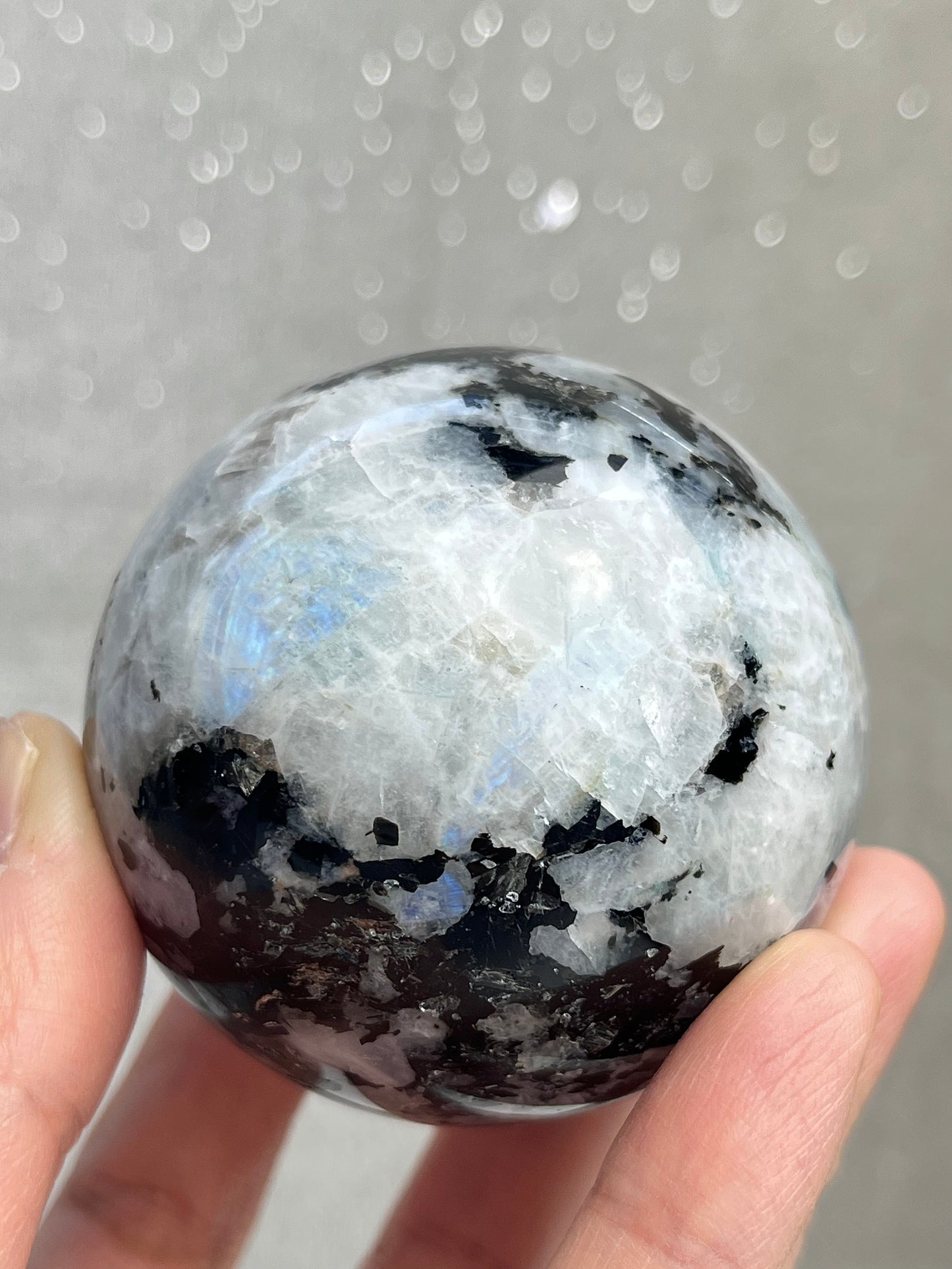Rainbow Moonstone Ball