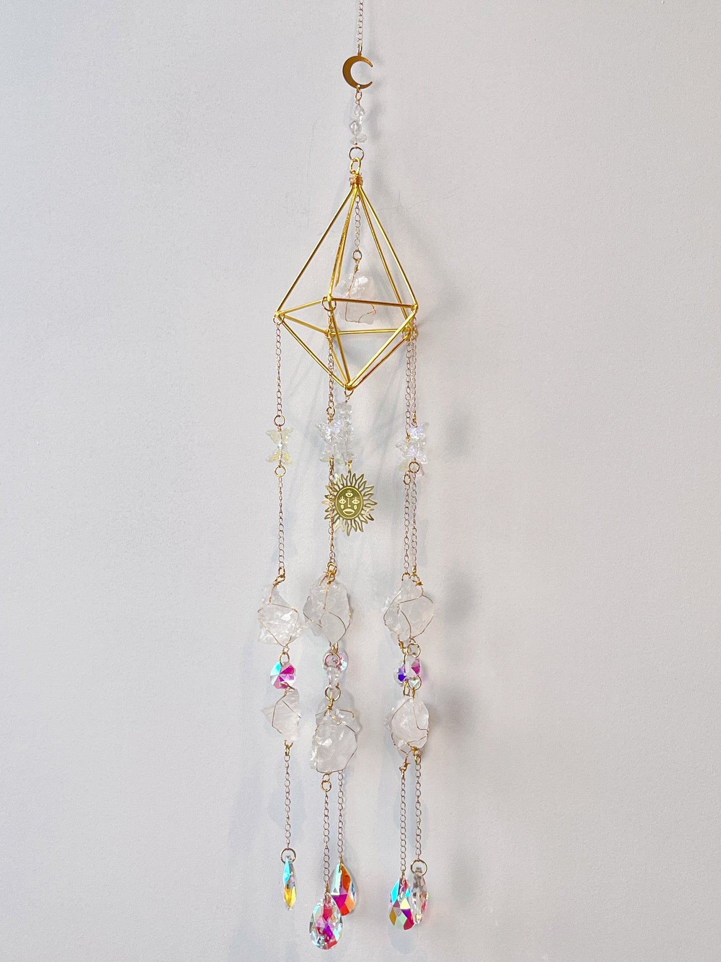 Krystall solfanger, Bergkrystall