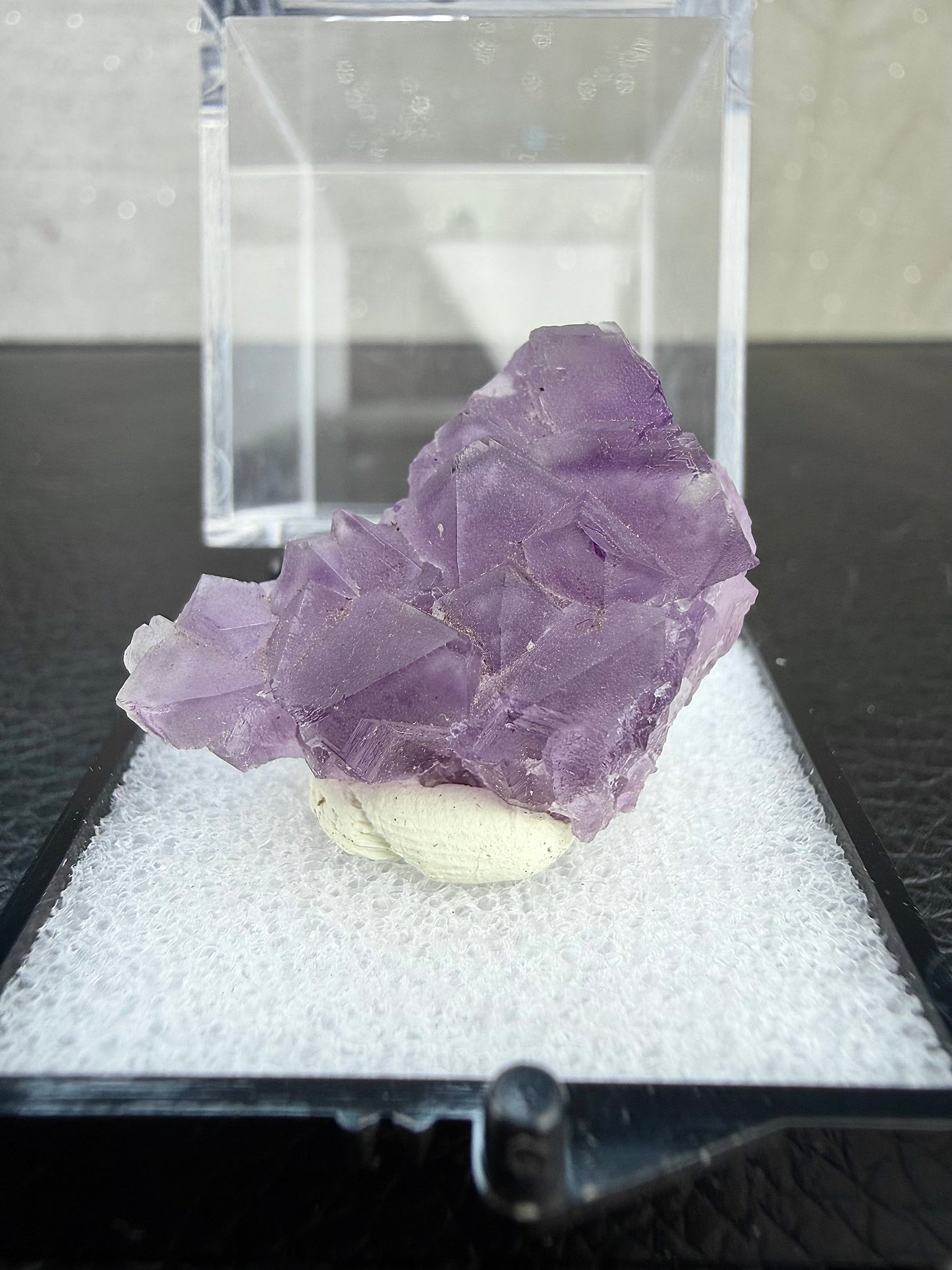 Fluorite with box
