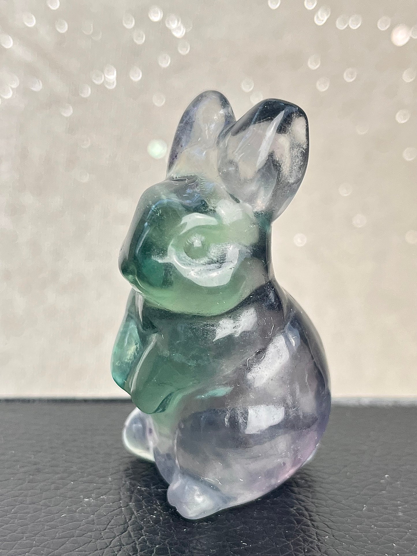 Grønn Fluoritt Kanin