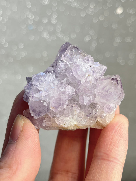 Ametyst kaktuskvarts (spirit quartz)