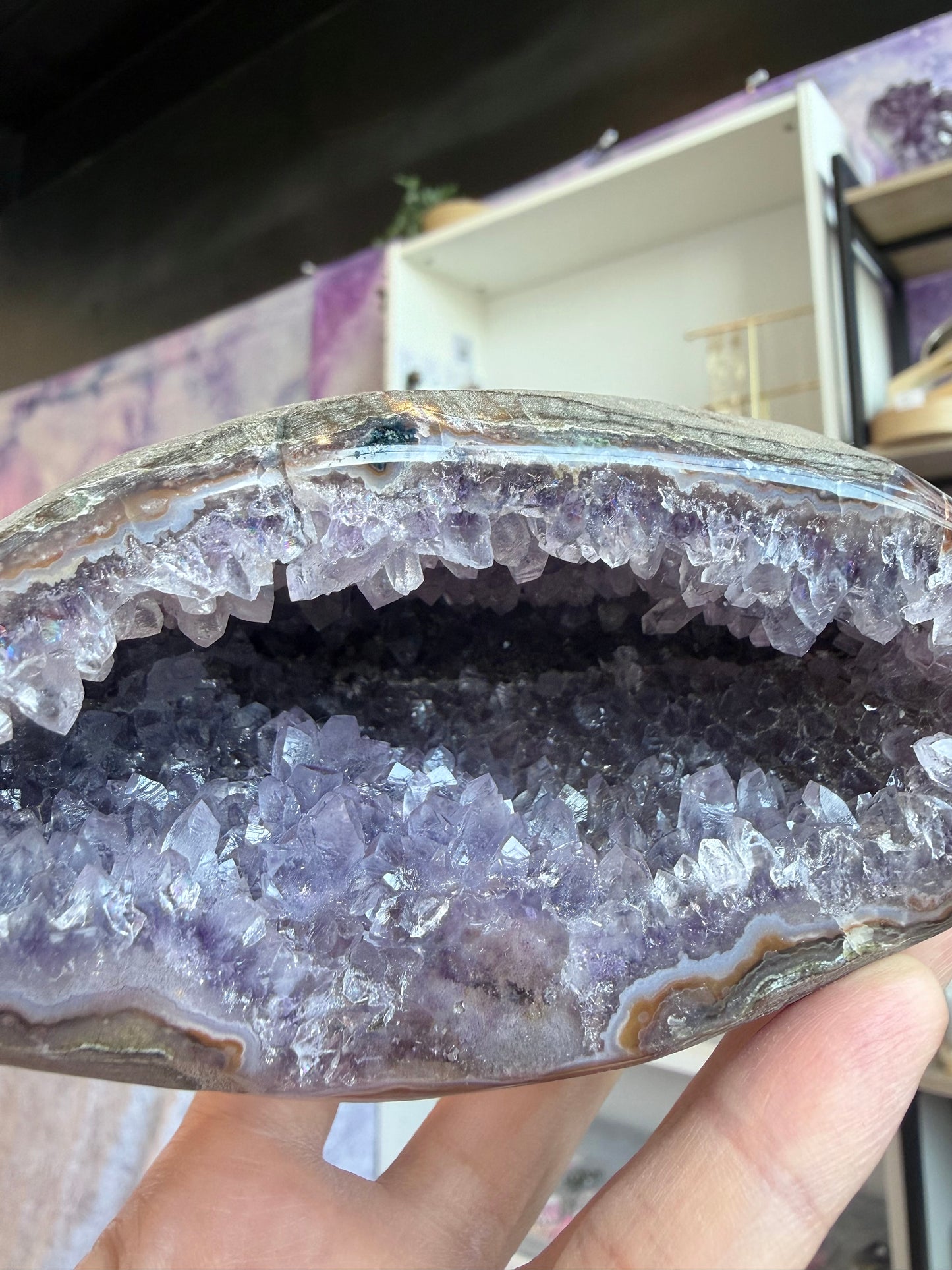 Ametyst geode