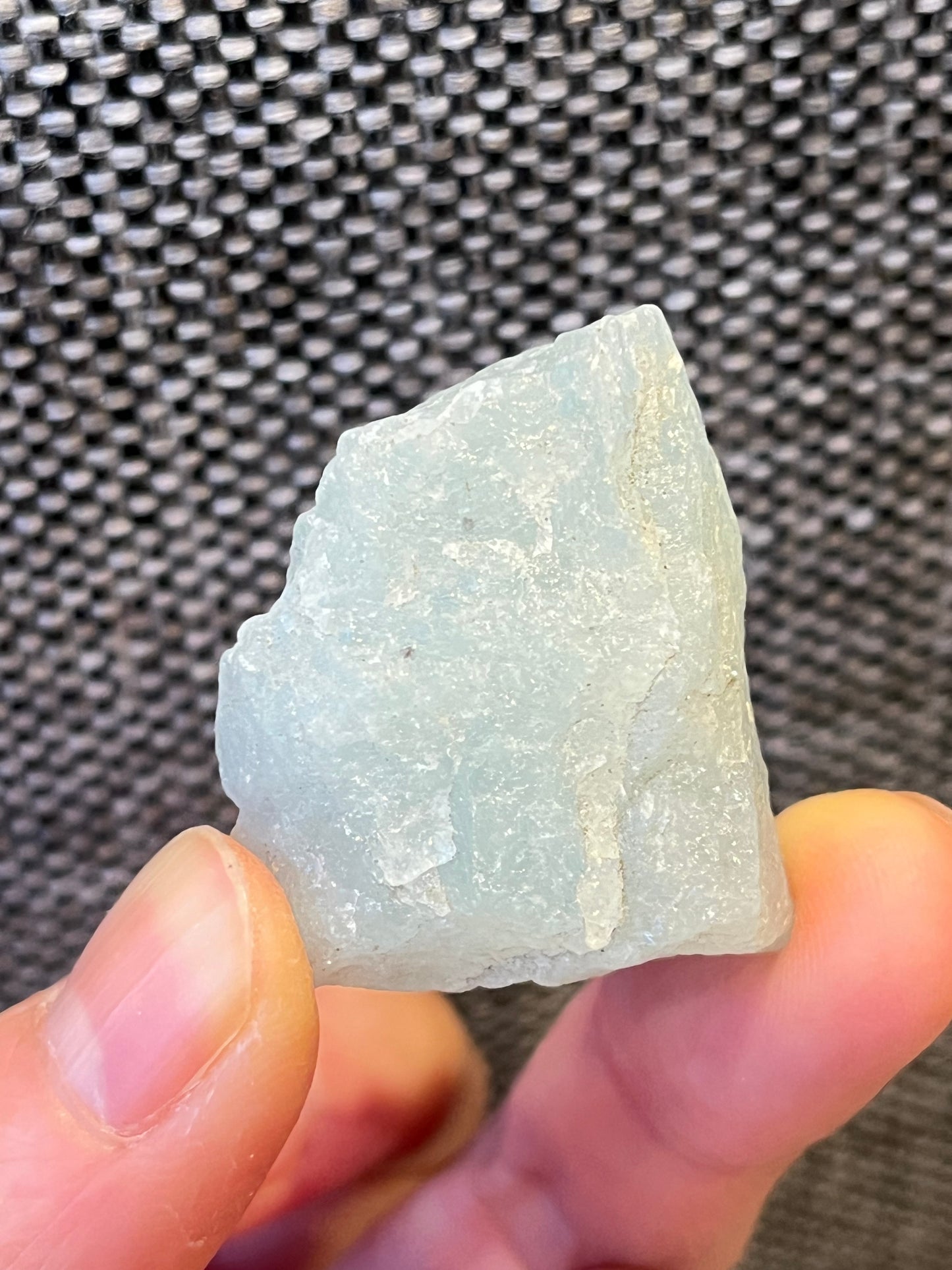 Akvamarin Rå 3-5.5cm