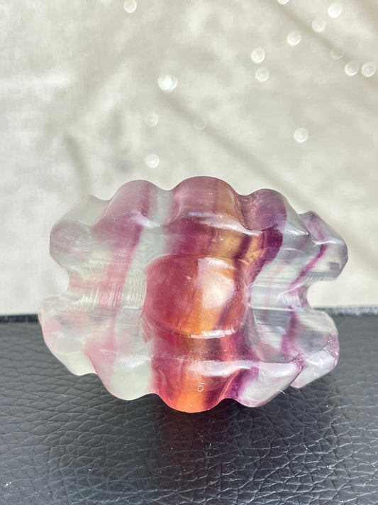 Regnbue Fluoritt Skjell