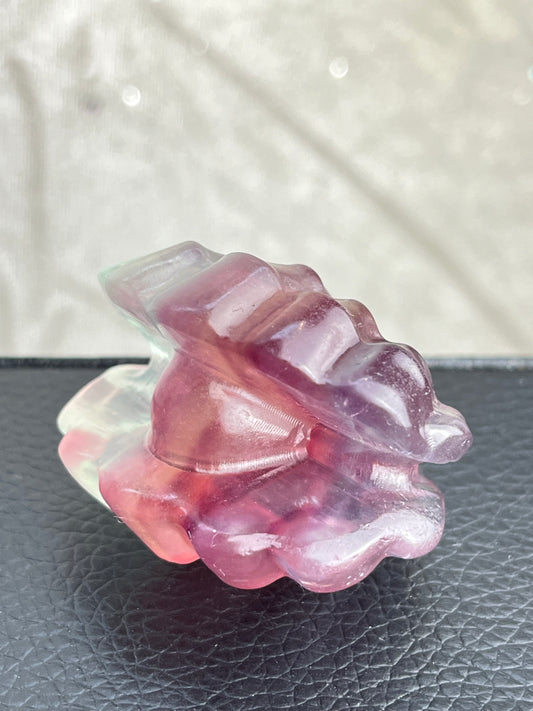 Regnbue Fluoritt Skjell