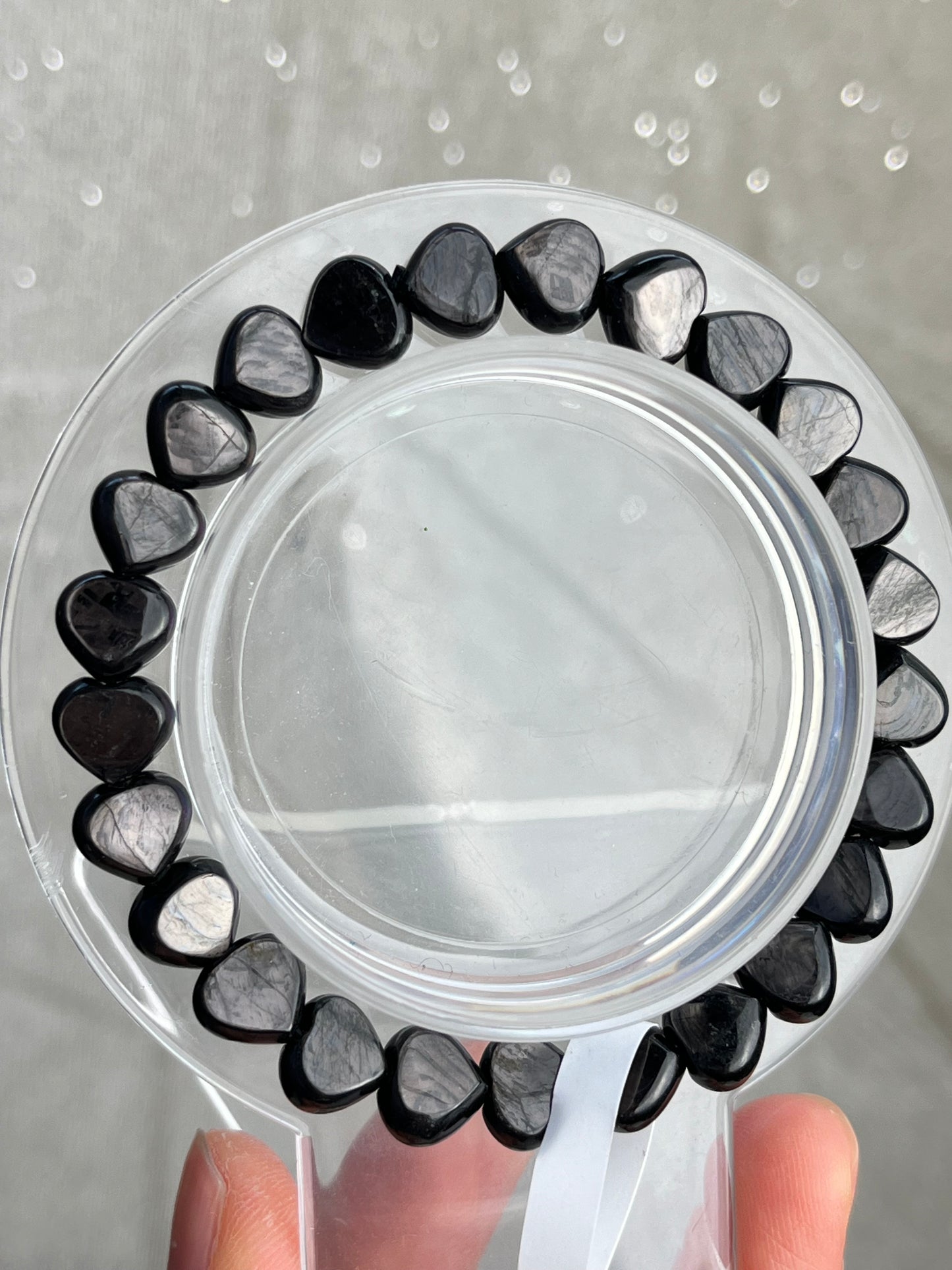 Hypersthene armbånd 8+