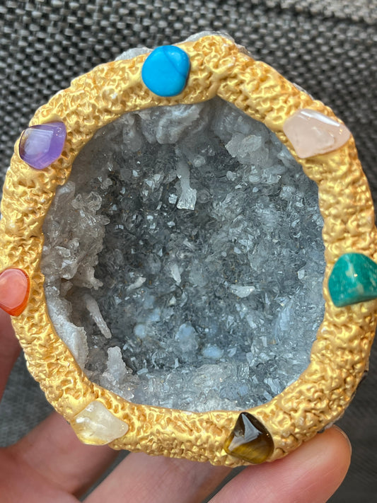 Kvarts geode, Chakra C