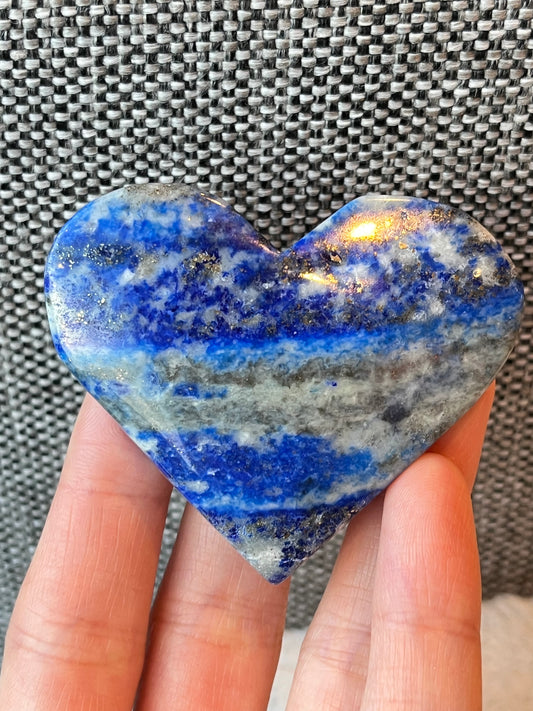 Lapis lazuli hjerte D