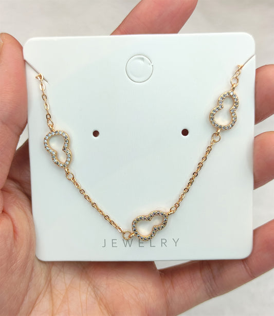 Armbånd med zirkonia