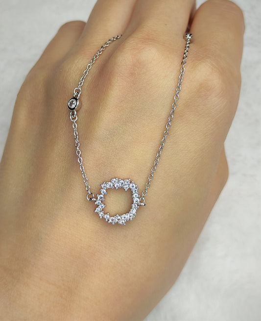 Armbånd med zirkonia