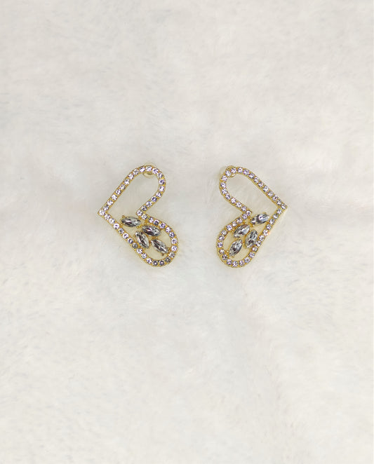 Øredobber med hjerte