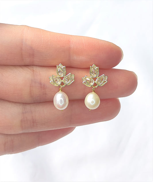 Øredobber med perler